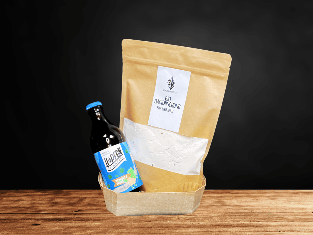 Bio Bier Brot Backmischung Geschenkset